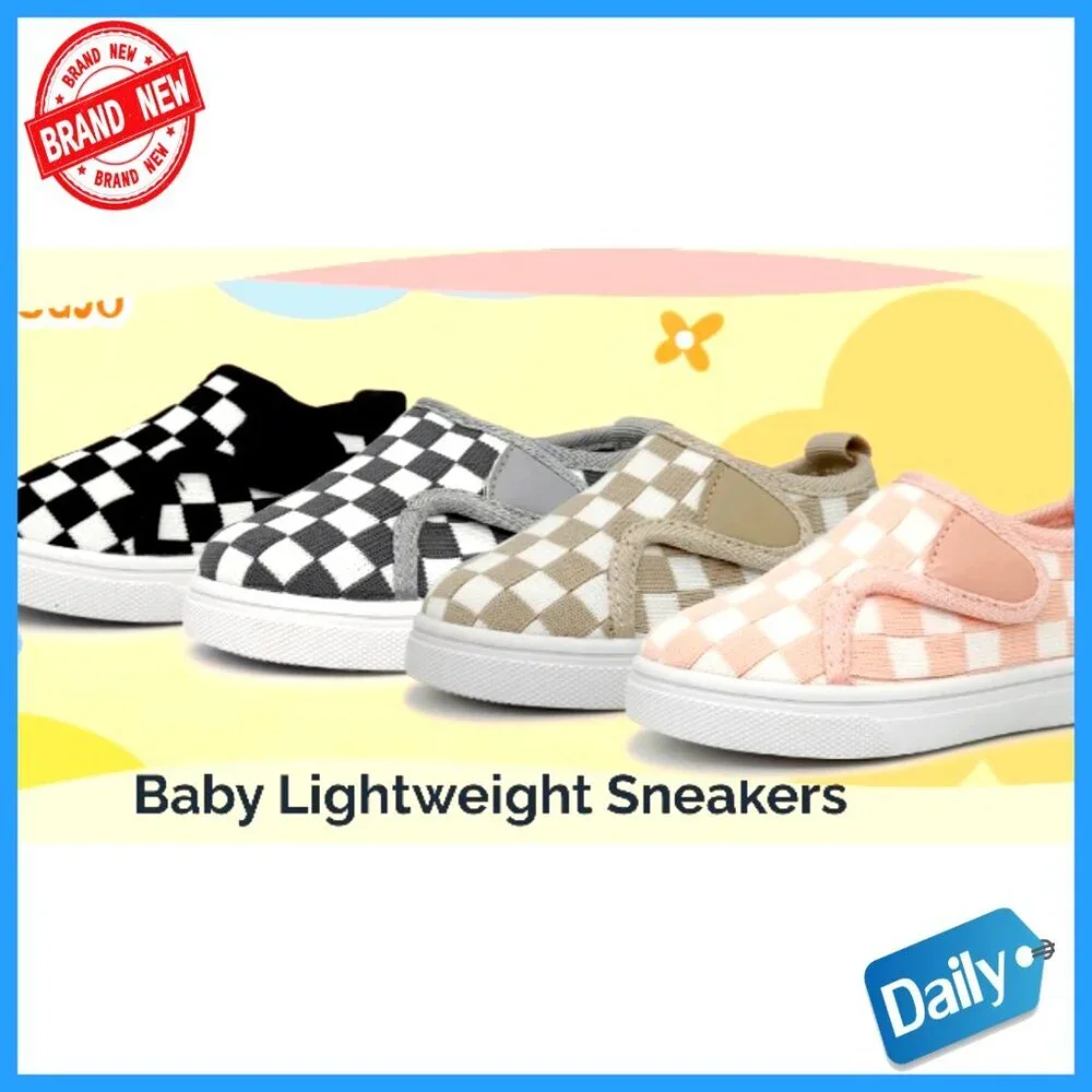 Infant First Walker Shoes Slip On Sneakers 6-24 Months